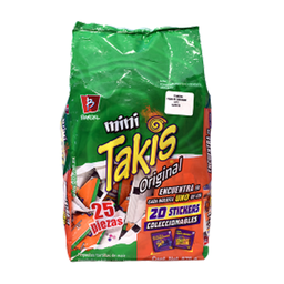[BOBTA] BOTANA BARCEL MINI TAKIS VERDE 3/25 PZS