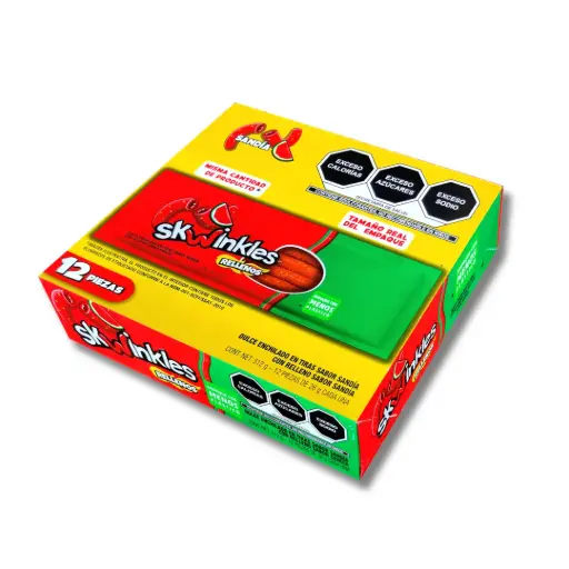 [TASRE] TAM LUCAS SKWINKLES RELLENOS SANDIA 24/12 PZS