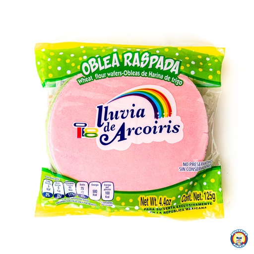 [OBAME] OBLEA ARCOIRIS MEDIANA 53/85 GRS