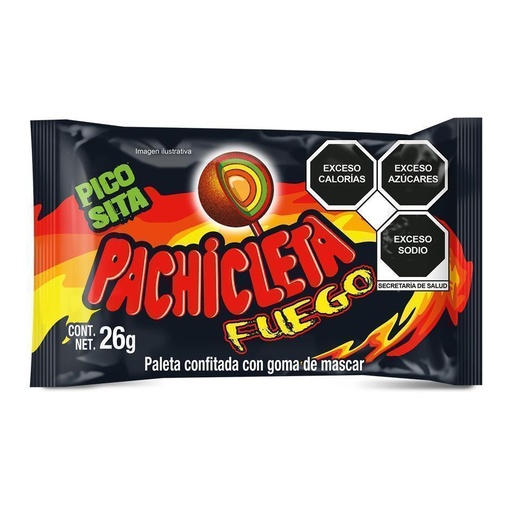 [PLPFT] PALETA PACHICLETA FUEGO TIRA 20/10 PZS