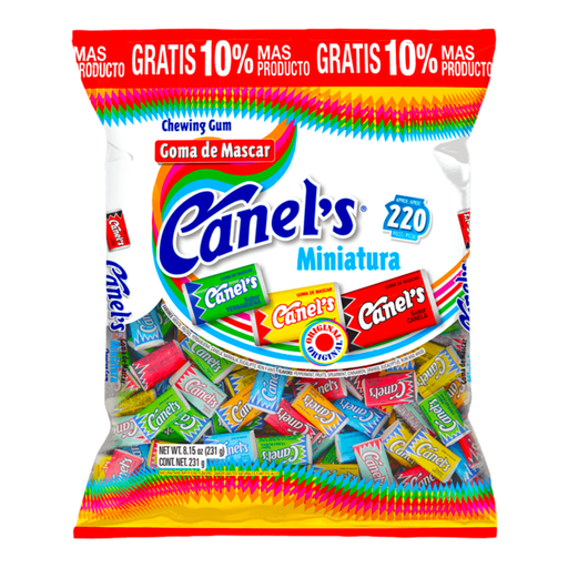 [CHCM3] CHICLE CANELS MINIATURA 32/220 PZ