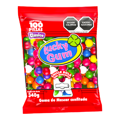 [CHLGC] CHICLE LUCKY GUM CLASICO 20/100 PZS