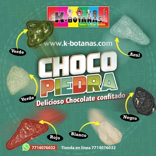 [CLCPIE] CHOC CHOCOPIEDRA 1/10 KG