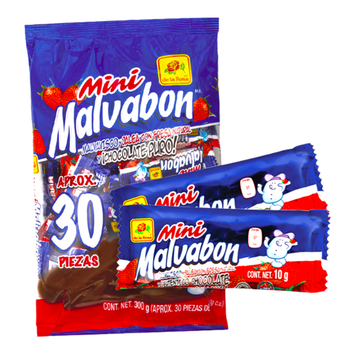[CLRMM] CHOC LROSA MINI MALVABON 18/30 PZS