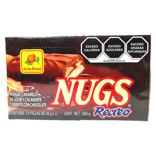 [CLRNR] CHOC LROSA NUGS RECREO 20/10 PZS