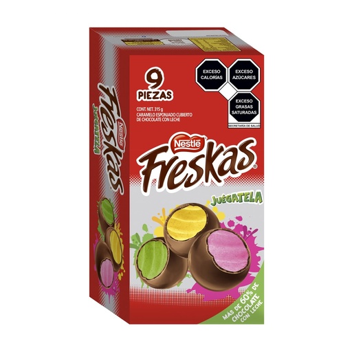 [CLCNFO] CHOC NESTLE FRESKAS ORIG 16/9 PZS