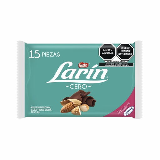 [CLNLS] CHOC NESTLE LARIN SIN AZUCAR 10/15 PZS