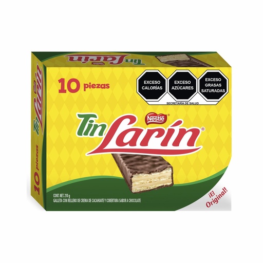[CLNT10] CHOC NESTLE TIN LARIN 12/10 PZS