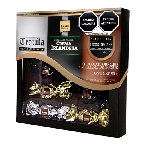 [CLPLS] CHOC PICARD LICORES SURTIDOS 12/90 GRS