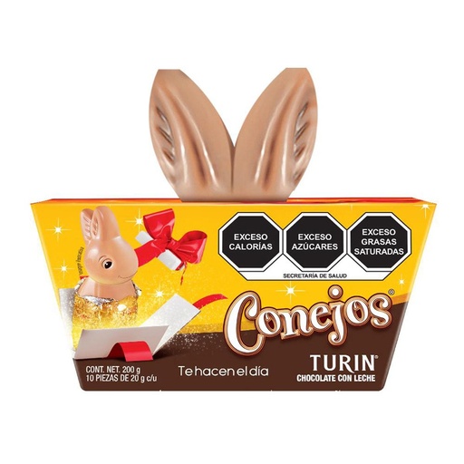 [CLTCO1] CHOC TURIN CONEJO 14/10 PZS