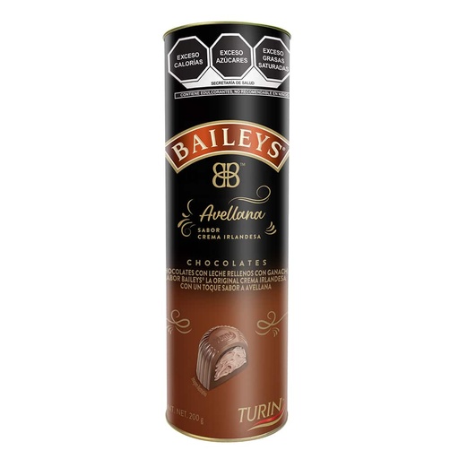 [CLTTB] CHOC TURIN TUBO BAILEYS 6/200 GRS