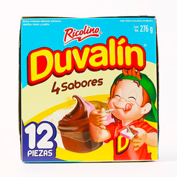 [DVD4S] DUVALIN RICOLINO 4 SABORES 24/12 PZS